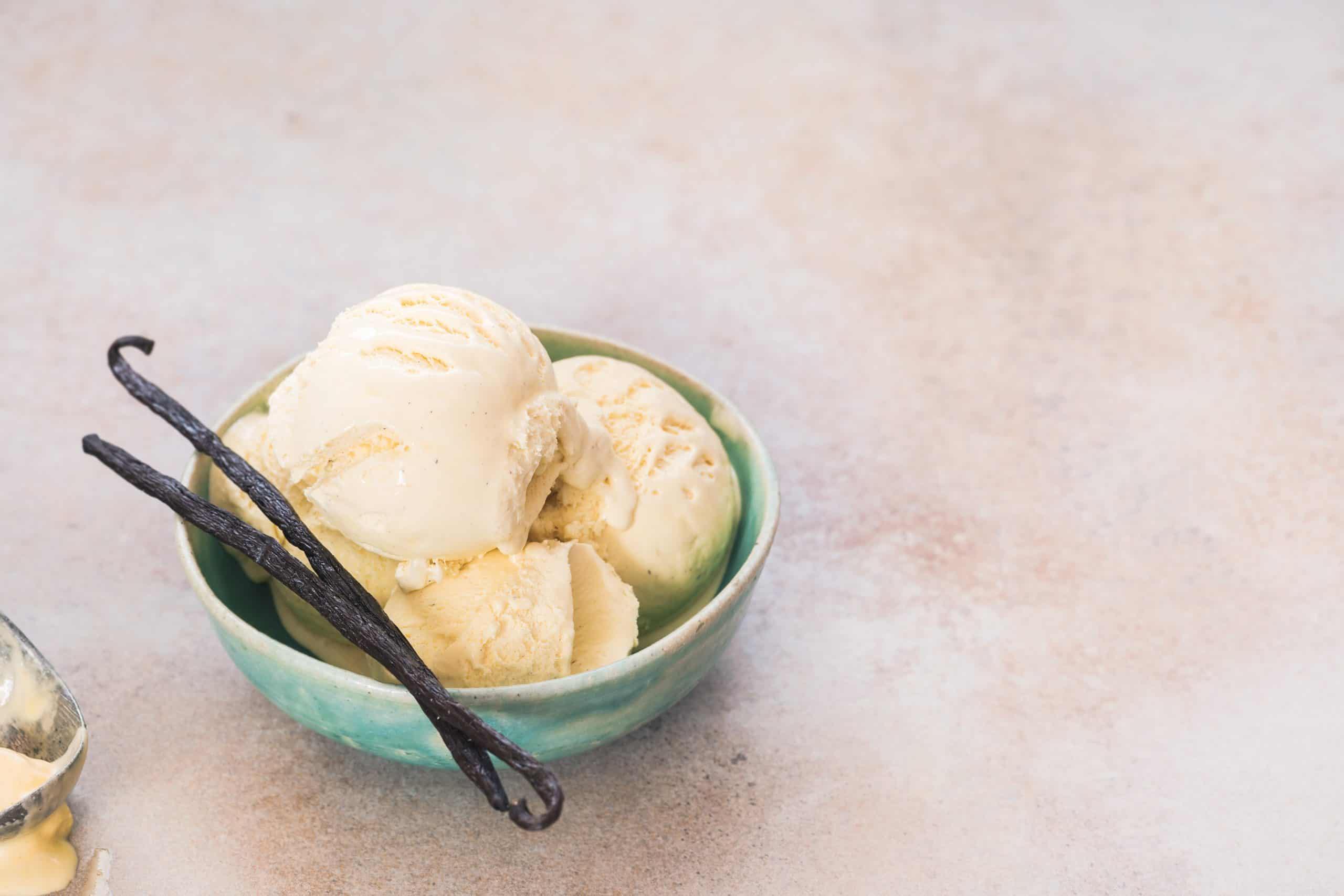 Crème glacée à la vanille