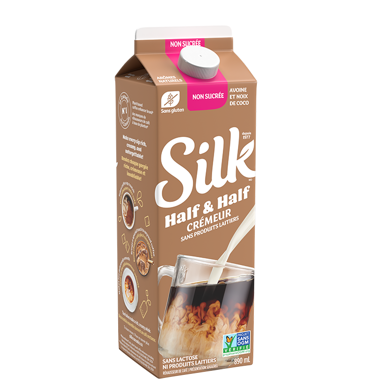 Avoine et Noix de coco non-sucré Pour café Half & Half