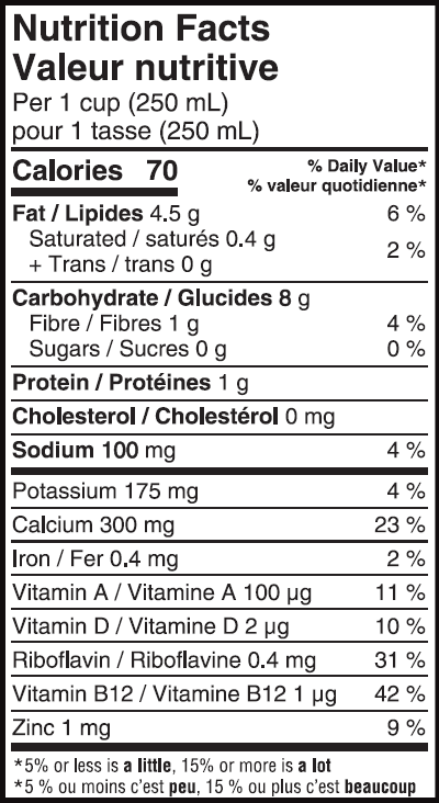 UNSWEETENED ORIGINAL OAT (SHELF STABLE)