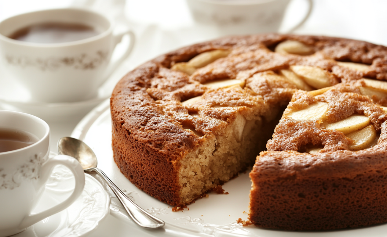 Apple Plant-Based Yogurt Cake Recipe