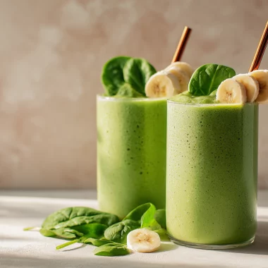 Smoothie aux Épinards Facile
