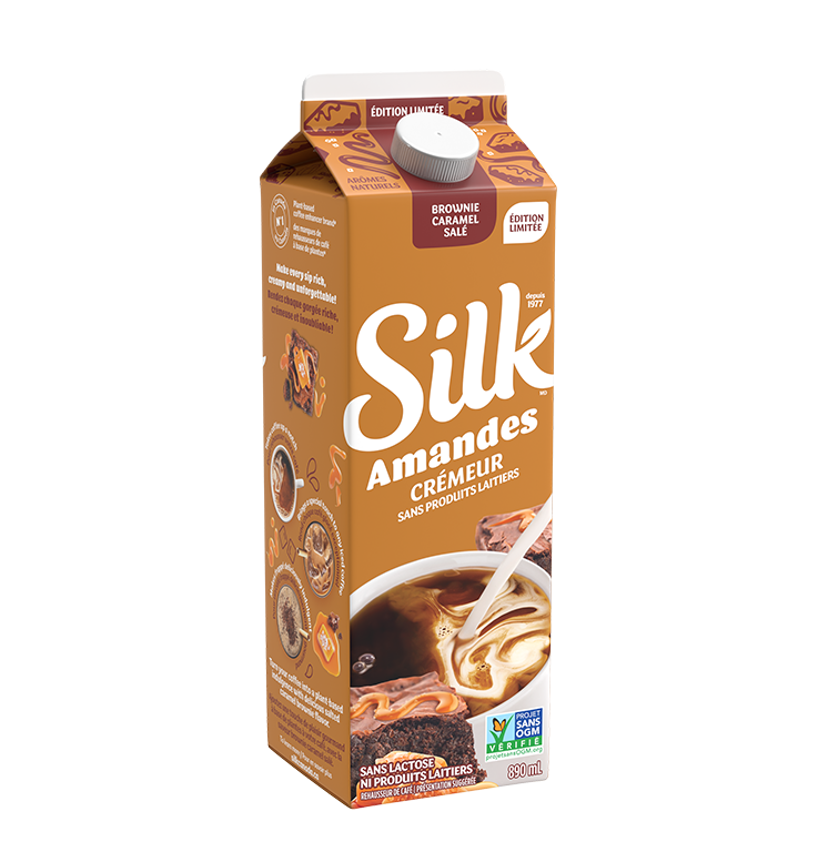 Amandes au caramel salé et brownie pour café