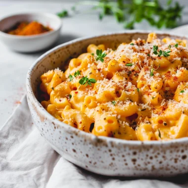 High Protein Vegan Mac and Cheese