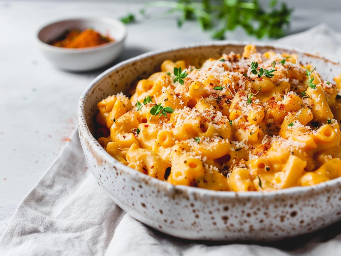 High Protein Vegan Mac and Cheese