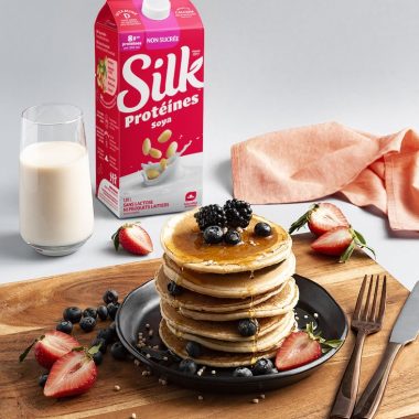 Pancakes véganes protéinés