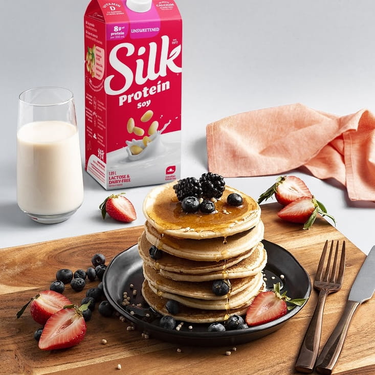 Easy Vegan Protein Pancakes