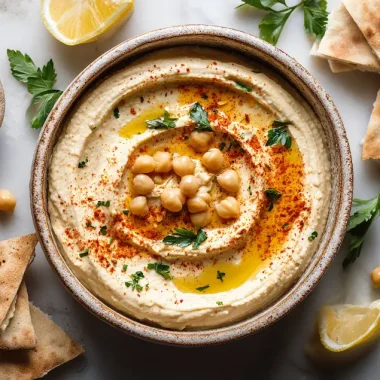 Houmous protéiné végane
